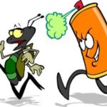 Bug spray illustration in the Mississippi gulf coast; Southern Pest Control