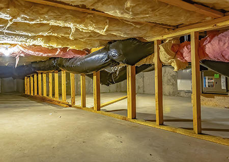 Crawl Space Moisture Control prevents mold in the Mississippi gulf coast; Southern Pest Control