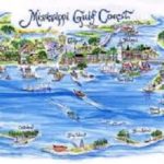 Mississippi Gulf Coast illustration in the Mississippi gulf coast; Southern Pest Control